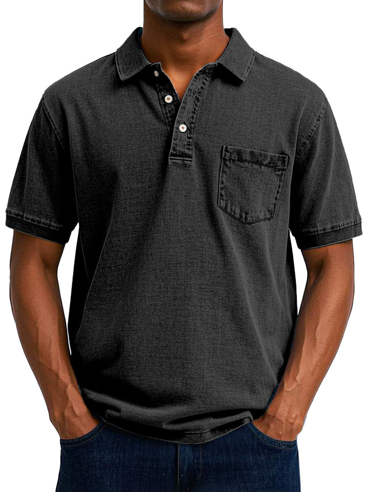 Gaspard | Chemise Polo Vintage Décontractée