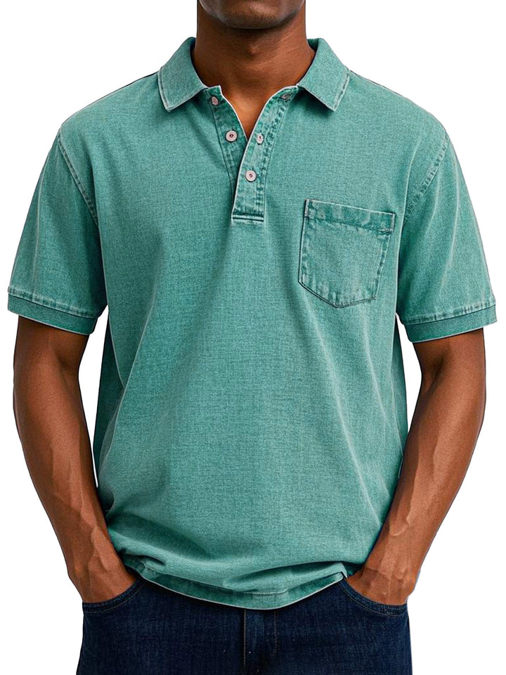 Gaspard | Chemise Polo Vintage Décontractée