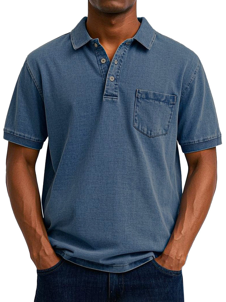 Aurélien | Chemise Polo Vintage Décontractée