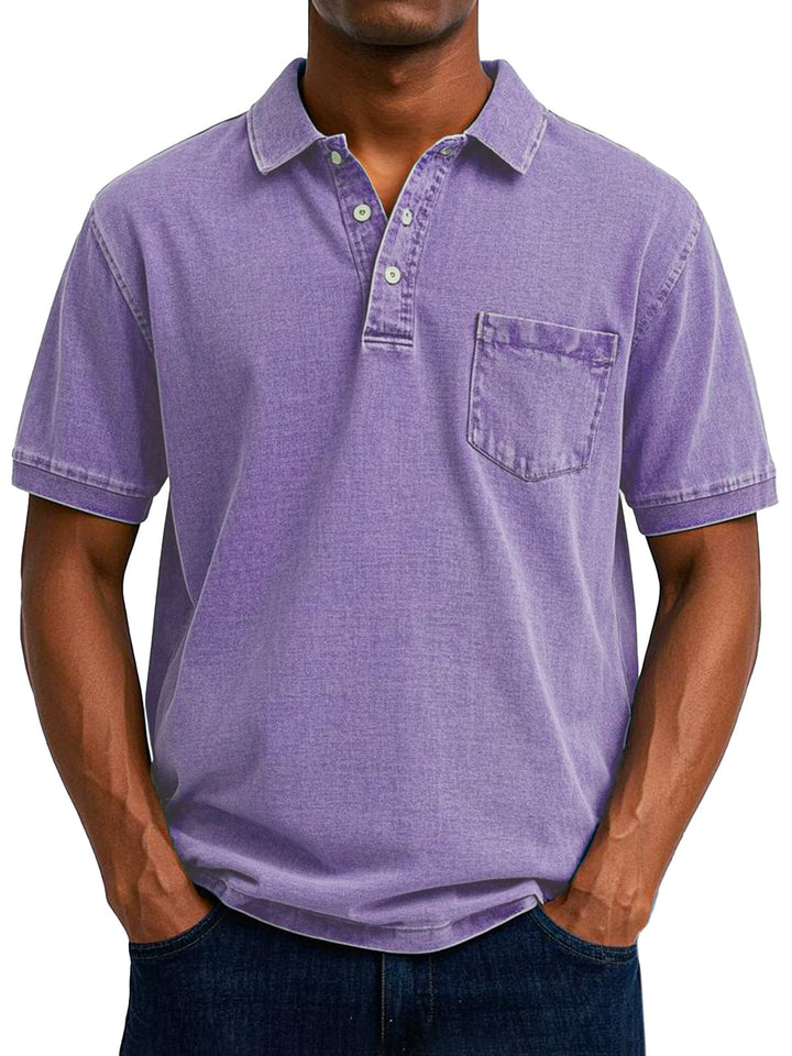 Gaspard | Chemise Polo Vintage Décontractée