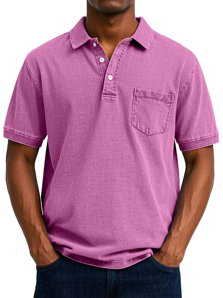 Gaspard | Chemise Polo Vintage Décontractée