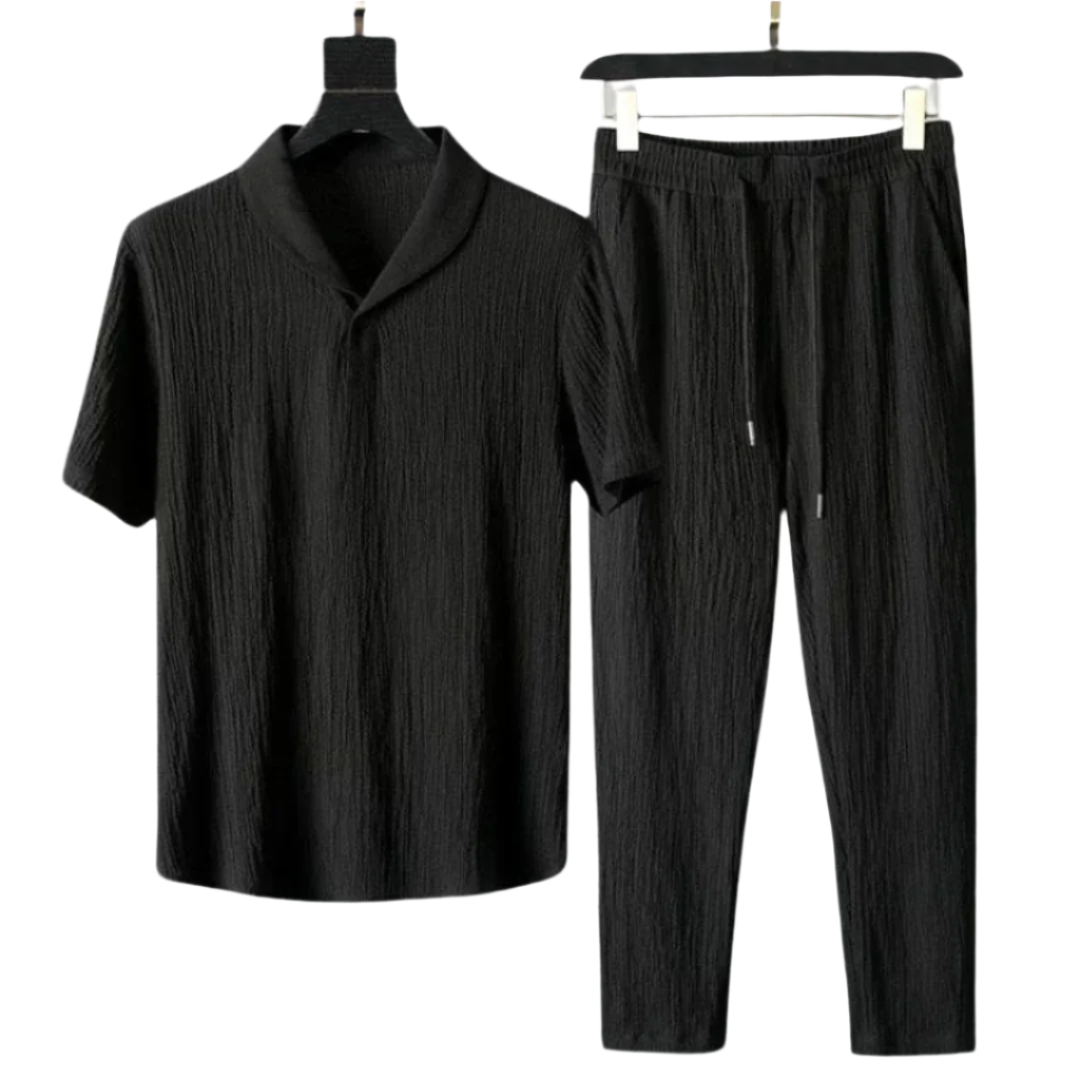 Justin | Polo et pantalon en coton