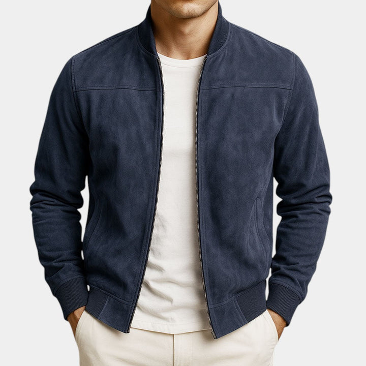 Adrian | Premium-nahkainen bomber-takki
