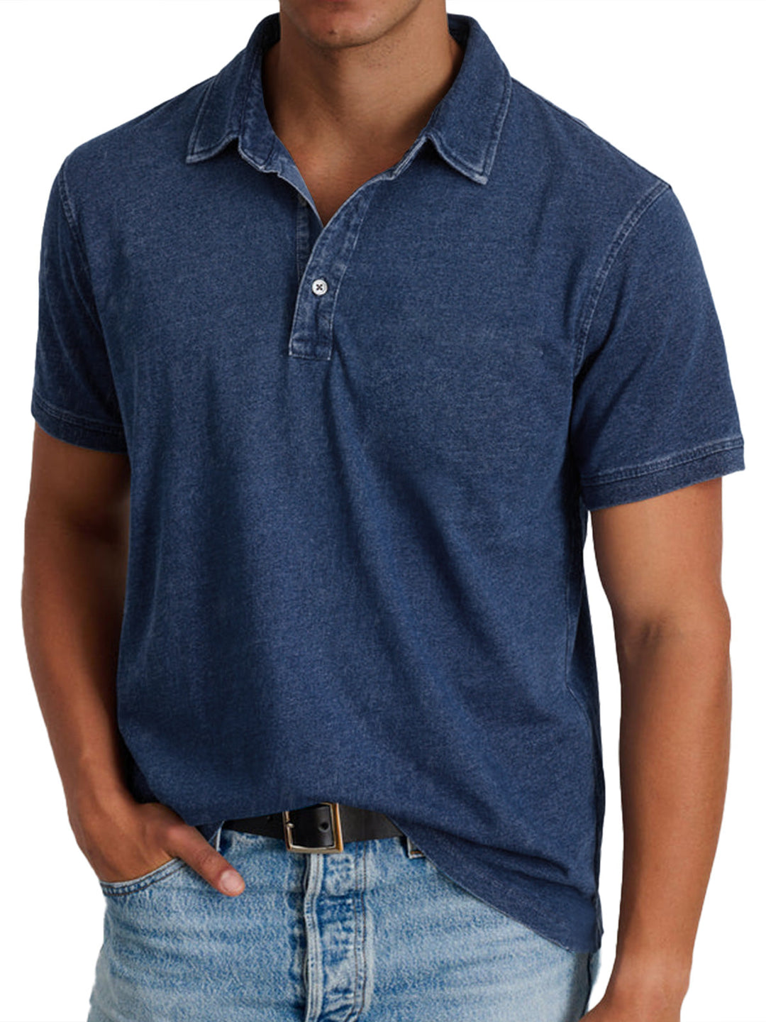 Édouard | Polo avec collier pour hommes