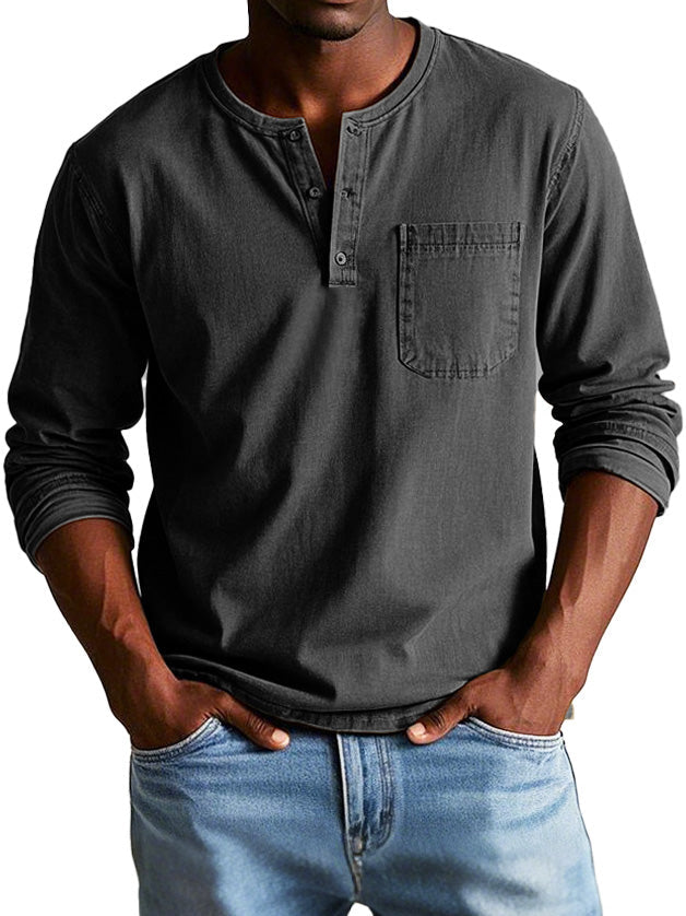 Philippe | Chemise Vintage à Manches Longues