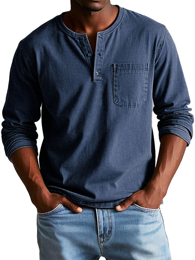 Philippe | Chemise Vintage à Manches Longues