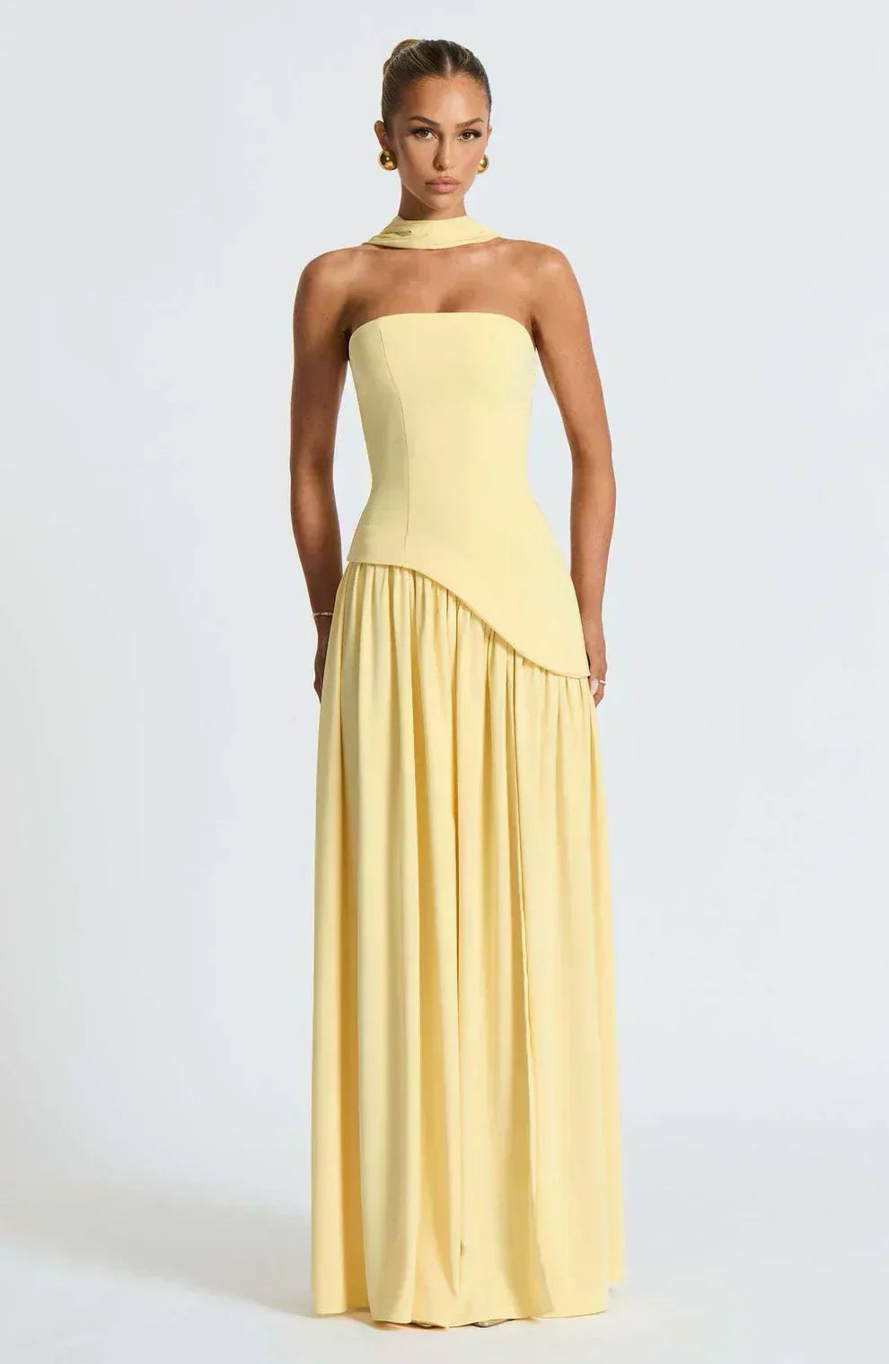 Donna | Robe Maxi Sans Bretelles