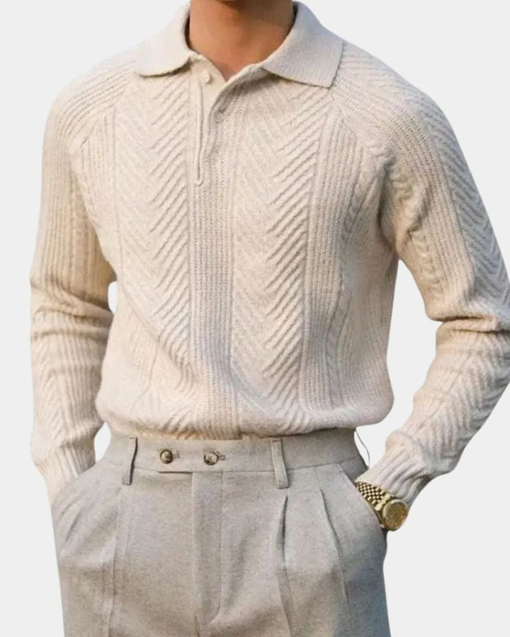 Viggo | Pull en Coton avec Décolleté en V
