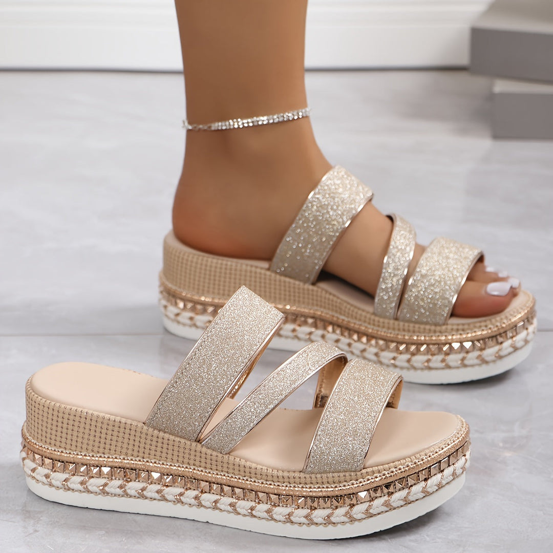 Layla | Mukavat Wedge-sandaler