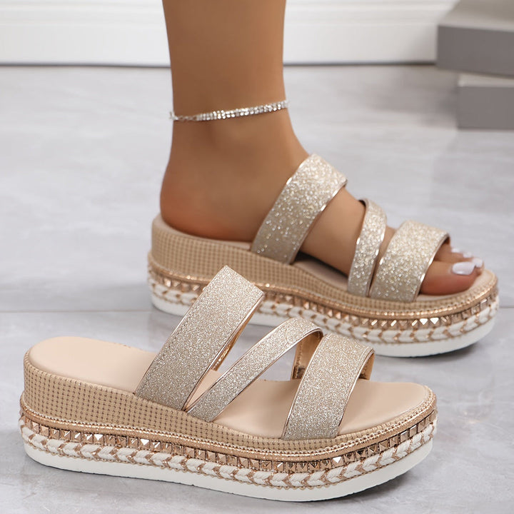 Layla | Mukavat Wedge-sandaler