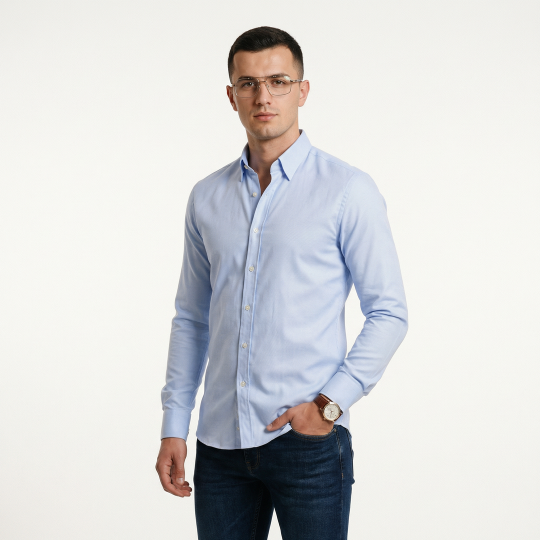 Arjan | Miesten zip-iltapitkäpaita