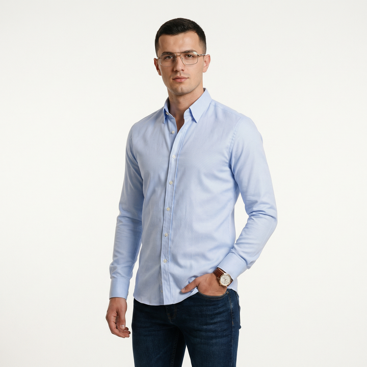 Arjan | Miesten zip-iltapitkäpaita