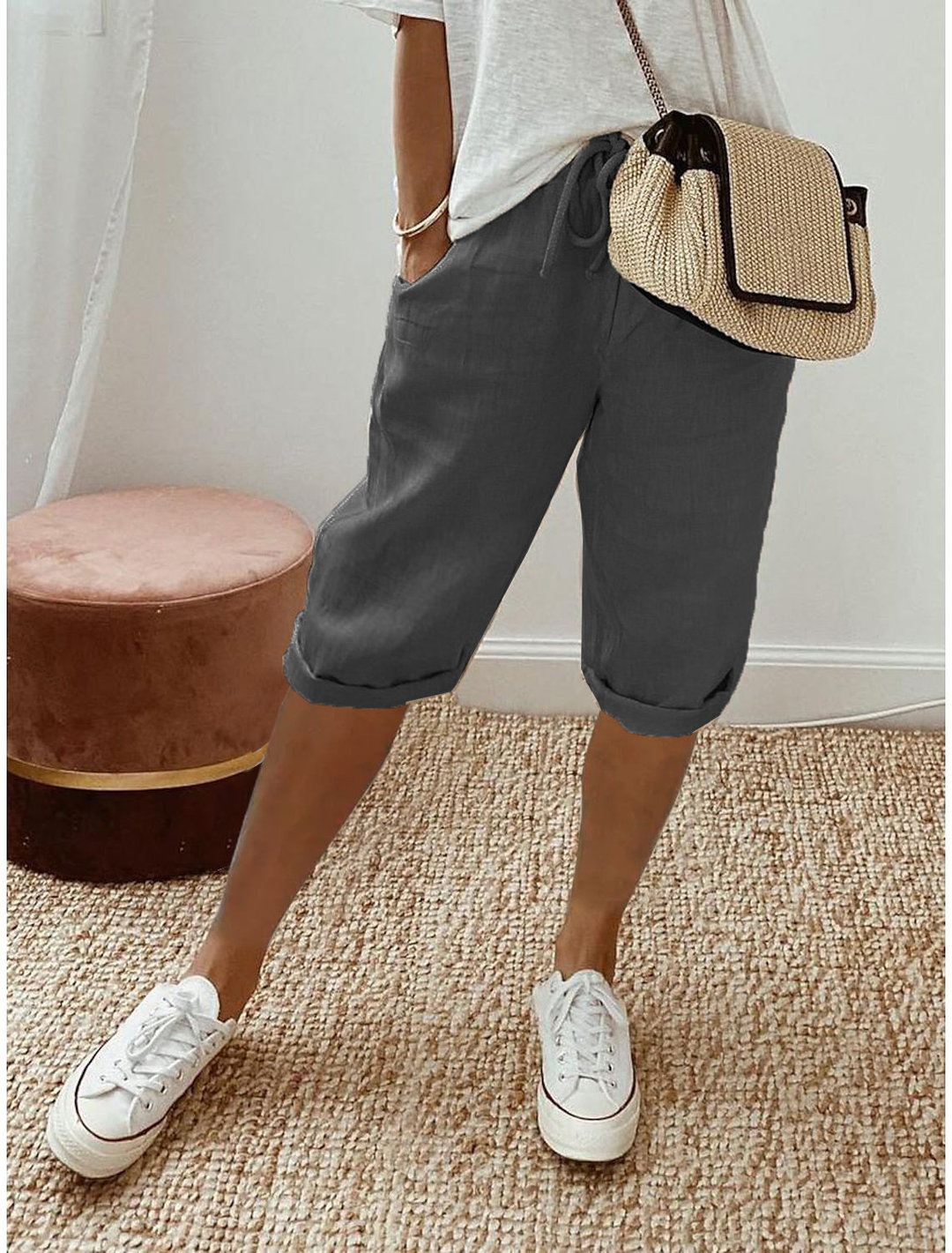 Anne™ | Rentouttavat Capri-housut