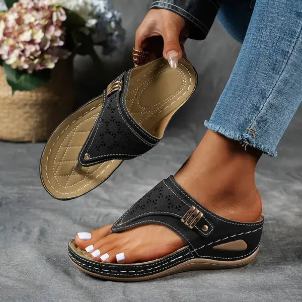 Mila | Fargerike Komfort Sandaler